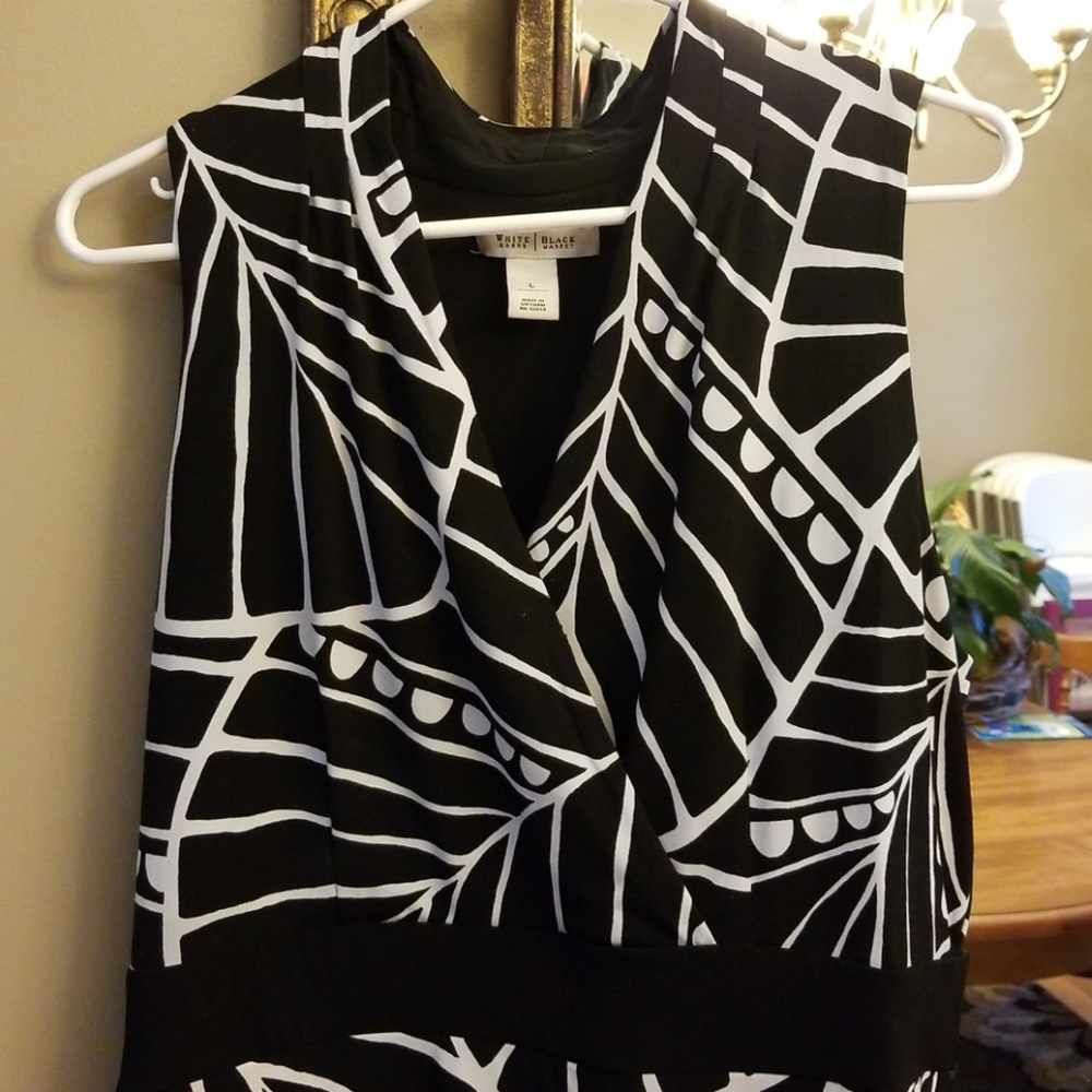 Black and White Dress